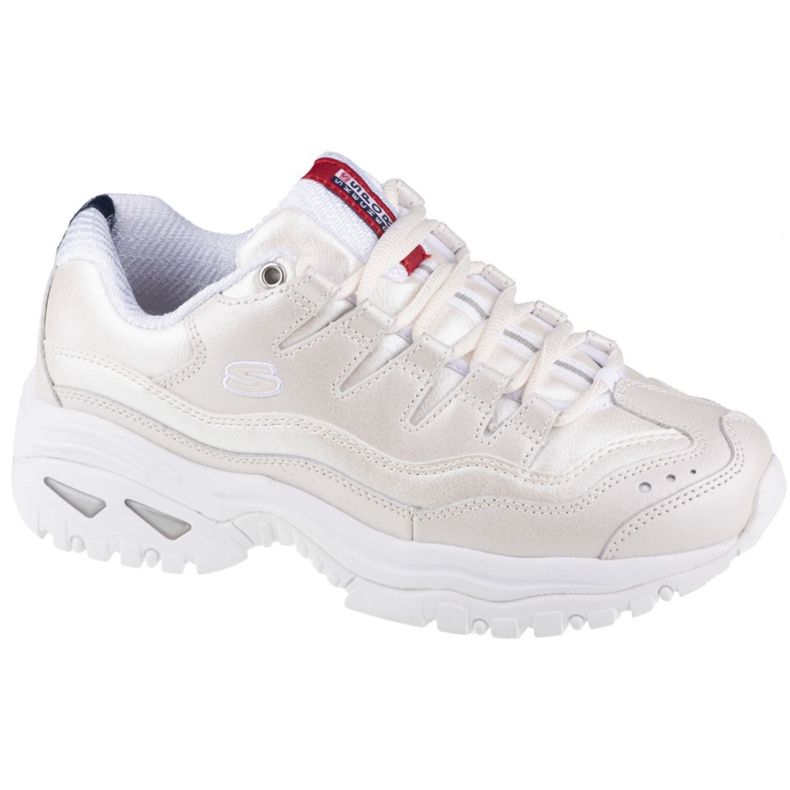 Skechers Energy-Glacier W 13411-WHT Skor beige vit