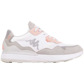 Kappa Laverton Shoes W 242930 1021 vit rosa grå