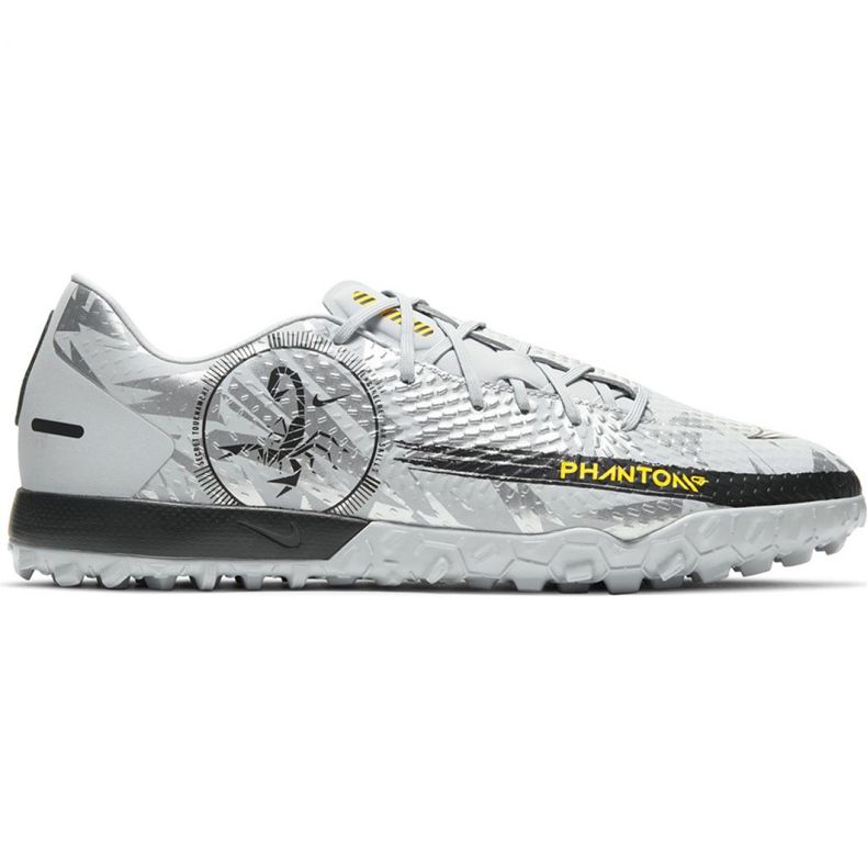 Nike Phantom Gt Scorpion Academy Tf M DA2262 001 fotbollsskor grå flerfärgad