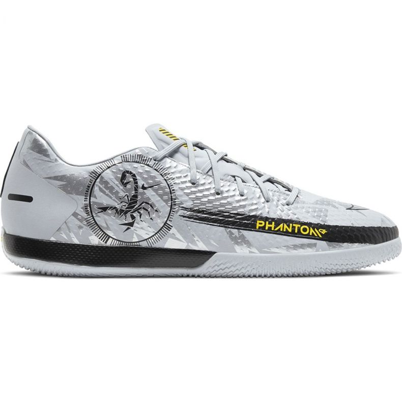 Nike Phantom Gt Scorpion Academy Ic M DA2265 001 fotbollsskor grå flerfärgad