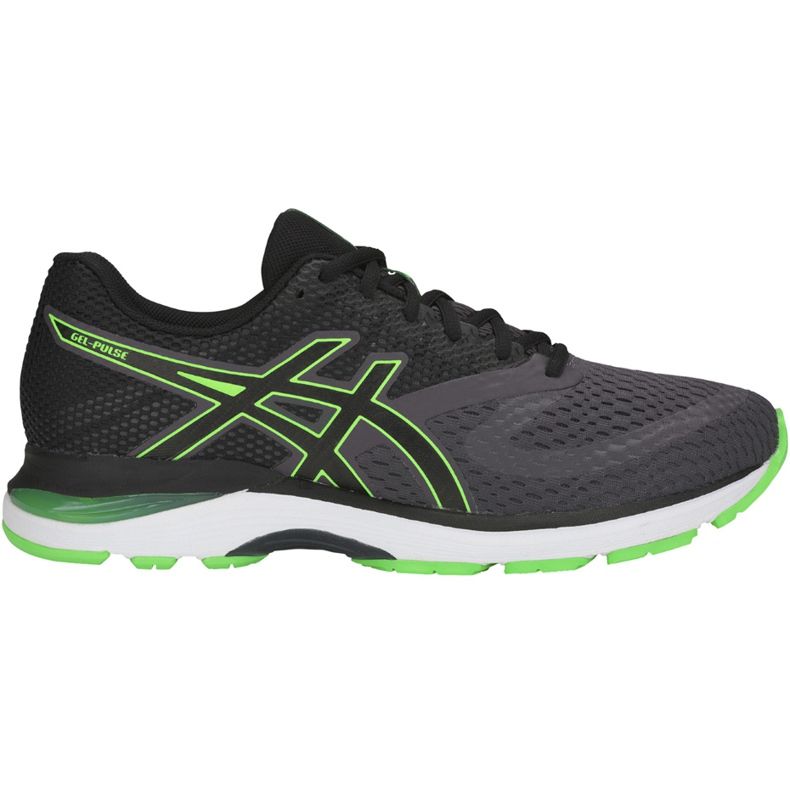 Asics Gel Pulse 10 1011A007-021 löparskor för män svart grön