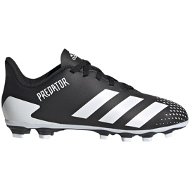 Adidas Predator 20.4 FxG Junior FW9221 fotbollsskor svart svart