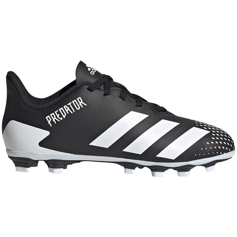 Adidas Predator 20.4 FxG Junior FW9221 fotbollsskor svart svart