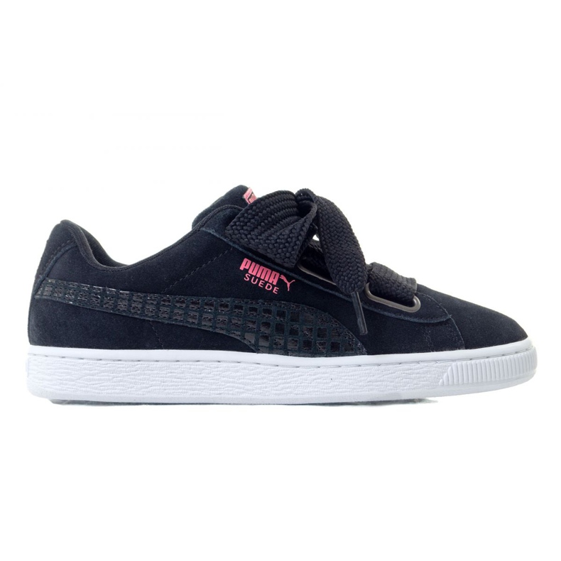 Puma Suede Heart Street 2 W 366780 01 svart rosa