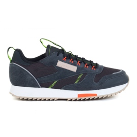 Reebok Cl Leather Ripple Trail M EG6473 marinblå