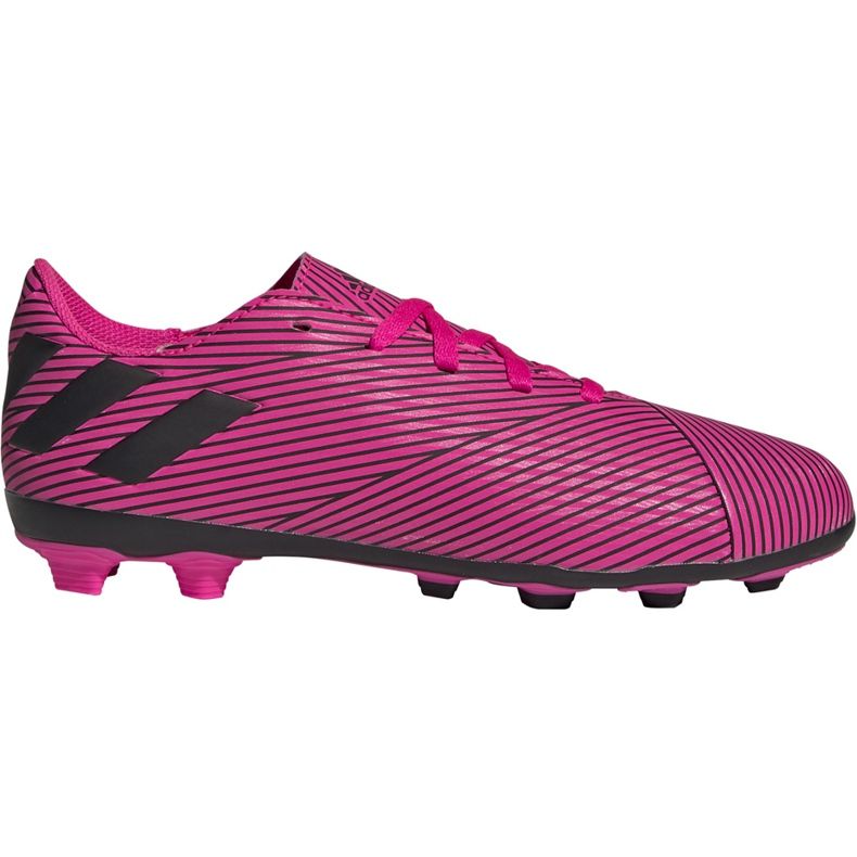 Adidas Nemeziz 19.4 FxG Junior rosa fotbollsskor F99949
