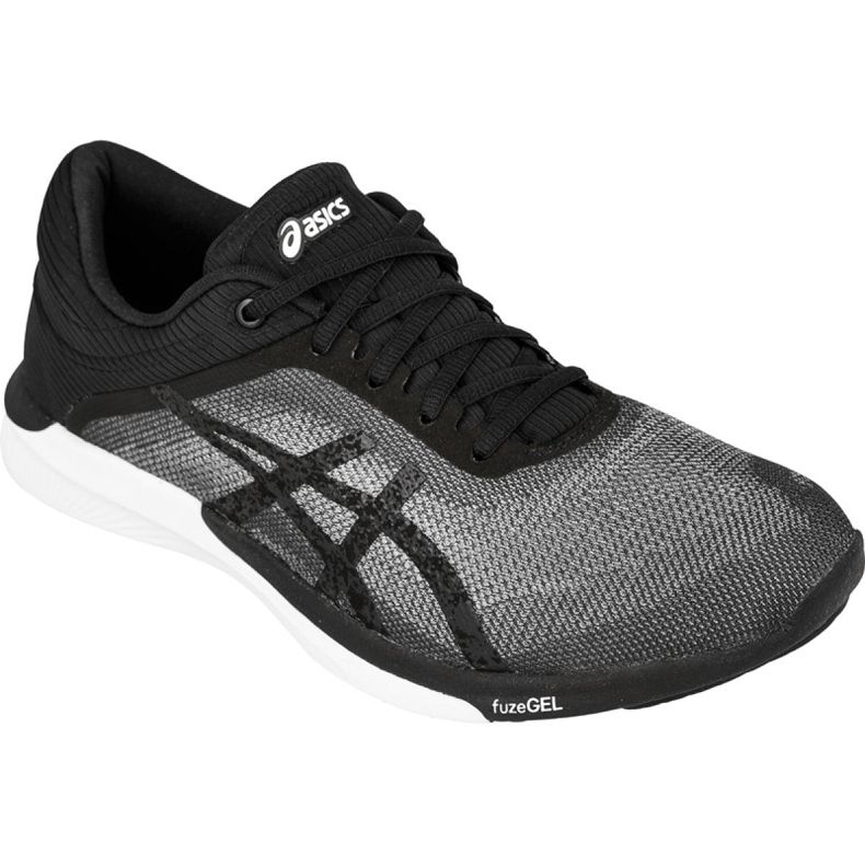 Asics fuzeX Rush W T768N-9690 löparskor svart