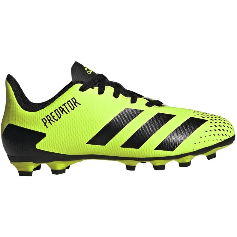 Adidas Predator 20.4 FxG Junior fotbollsskor grön-svart EH3037