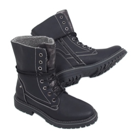 Svart snörarbetare 4667 Svart