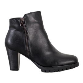 Flyfor Klassiska högklackade stövlar svart