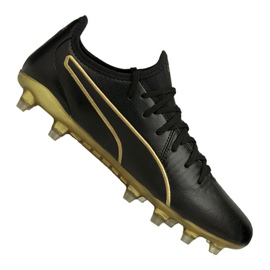 Fotbollsskor Puma King Pro Fg M 105608-07 svart svart