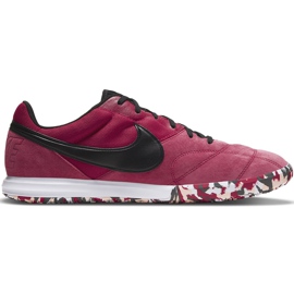 Fotbollsskor Nike Premier Ii Sala Ic burgundy AV3153 608 rödvin röd
