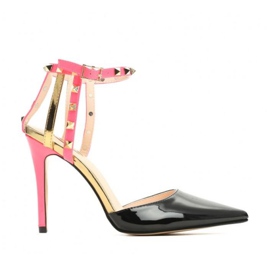 Vices 1422-1 Black Fushia 36 41 svart rosa gyllene