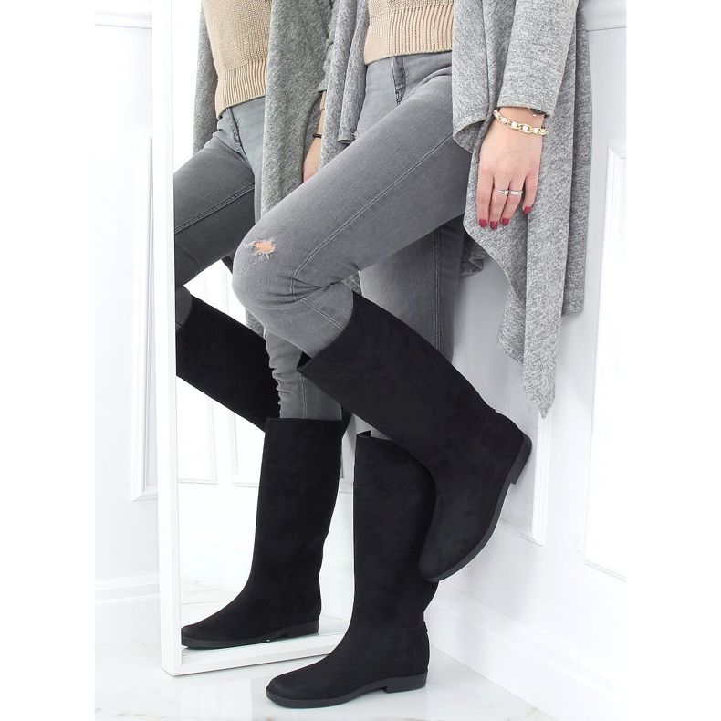 Svart damgaloscher svart D62P Svart