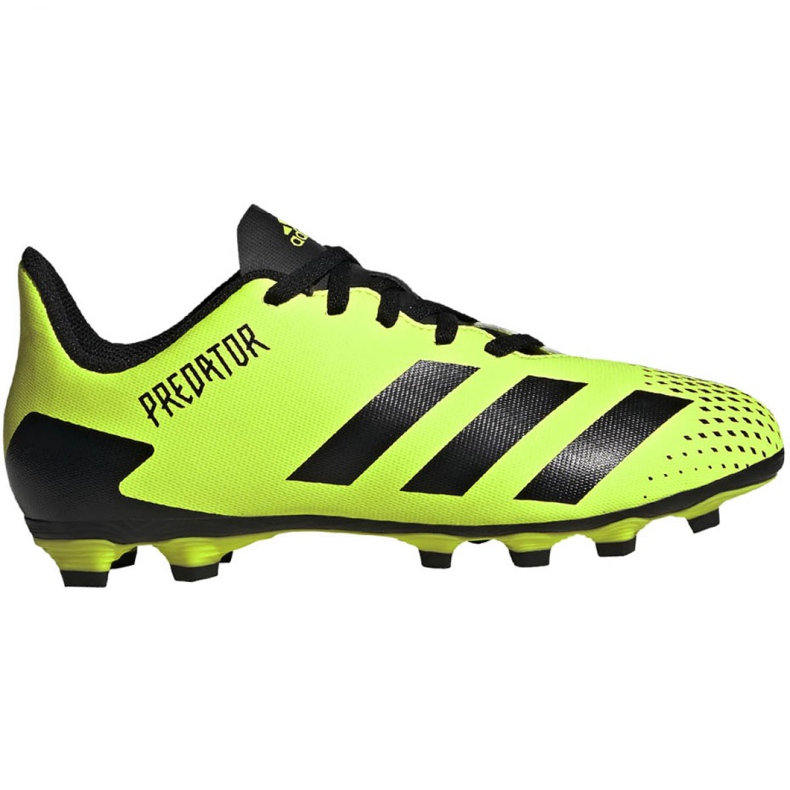 Adidas Predator 20.4 FxG Jr EH3037 fotbollsskor grön grön