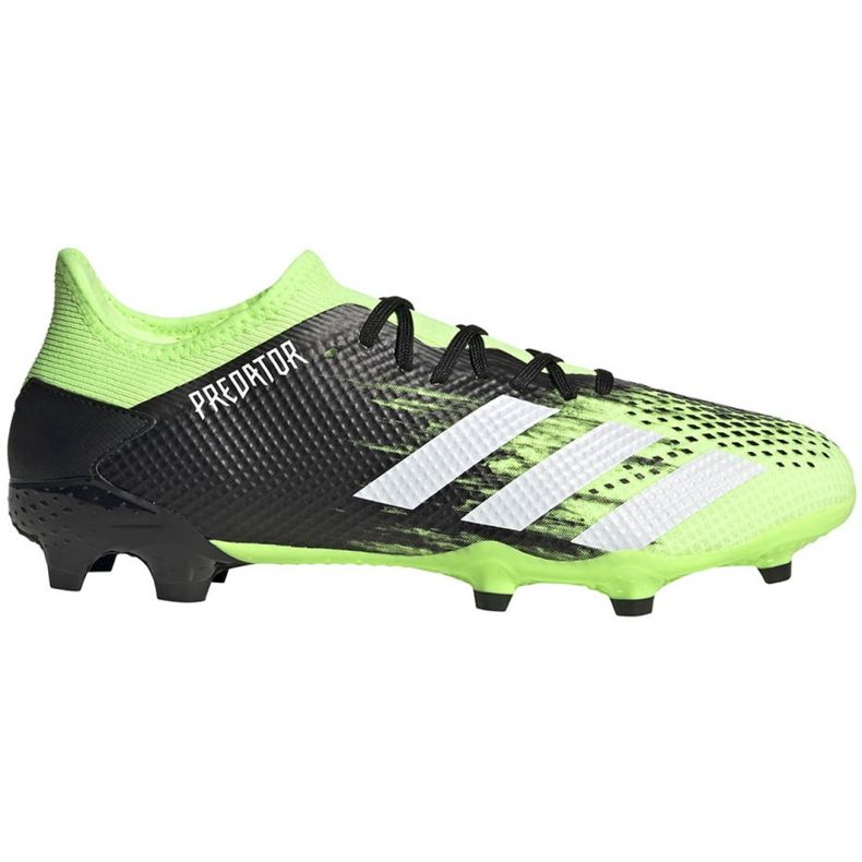 Adidas Predator 20.3 L Fg M EH2922 fotbollsskor mångfärgad grön