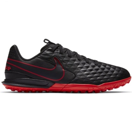 Nike Tiempo Legend 8 Academy Tf Jr fotbollsskor AT5736-060 lila, svart