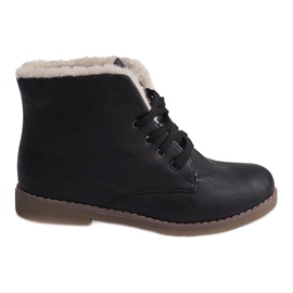 Varma stövlar Jodhpur Fur 05-3 Black svart