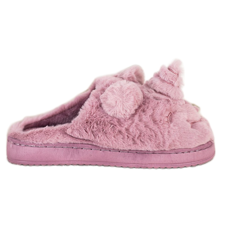 Bona Unicorn tofflor för kvinnor violett rosa