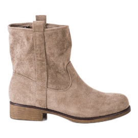 Seastar Slip-on Suede Boots brun