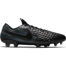 Nike Tiempo Legend 8 Elite Fg AT5293 010 fotbollsskor svart svart
