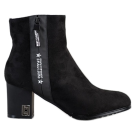 Gogo Stövlar på en efterutveckling svart