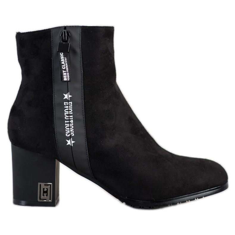 Gogo Stövlar på en efterutveckling svart