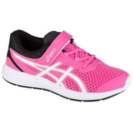 Asics Ikaia 9 Ps Jr 1014A132-700 vit rosa