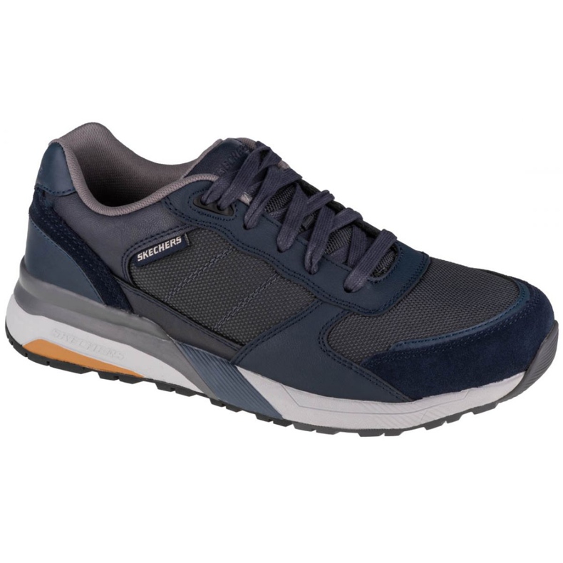 Skechers Norgen-Westlow M 66288-NVY Skor marinblå grå