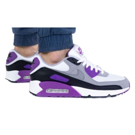 Nike Air Max 90 M CD0881-104 vit svart violett grå