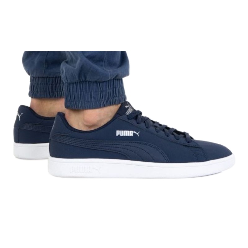 Skor Puma Smash V2 Buck M 365160 15 blå