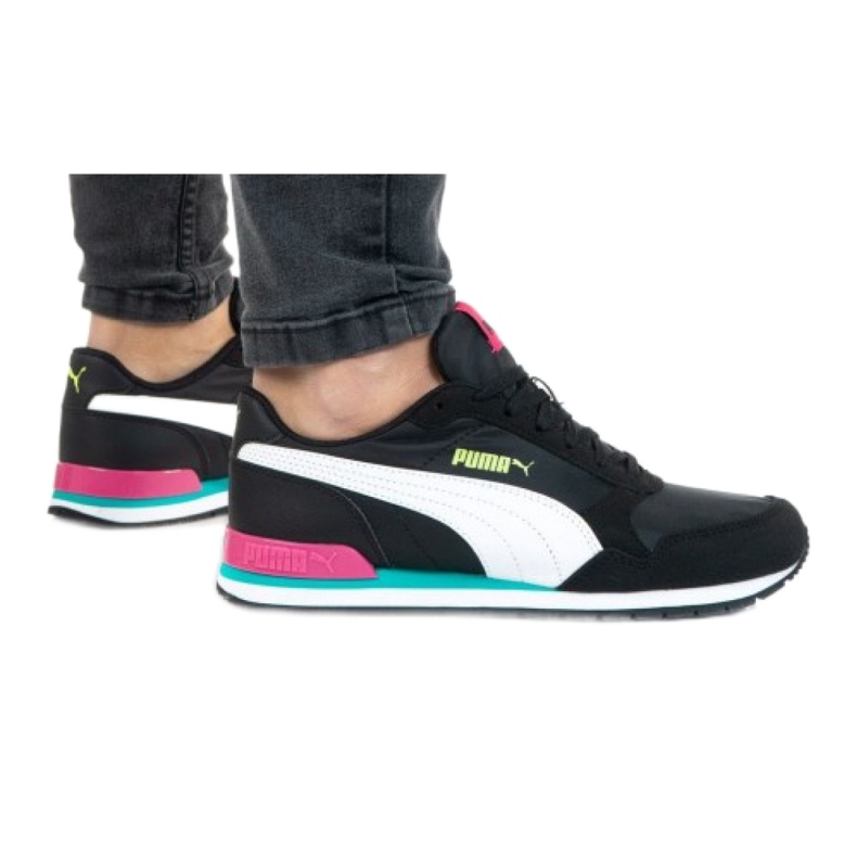Puma St Runner V2 Nl W 365278 35 skor vit svart rosa