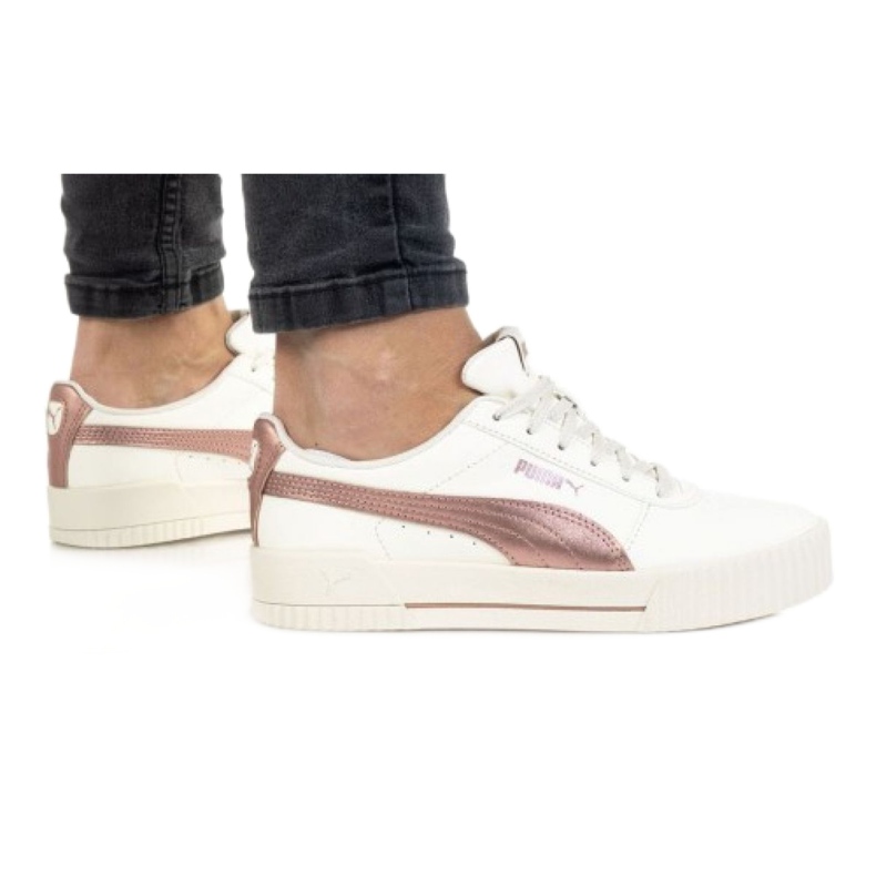 Puma Carina Meta20 W 373229 02 vit gyllene