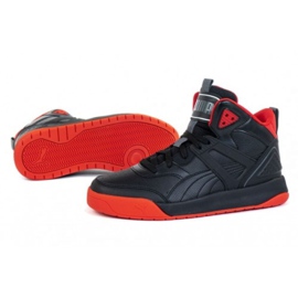 Puma Backcourt Mid M 374139 03 svart röd