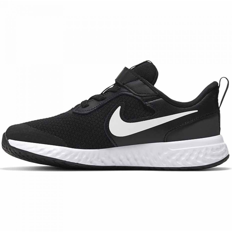 Nike Revolution 5 Jr BQ5672-003 sko vit svart