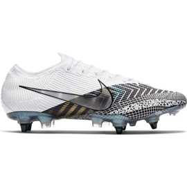 Nike Mercurial Vapor 13 Elite Mds SG-Pro Ac CK2032 110 fotbollsskor blå, vit, svart vit