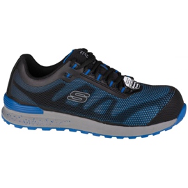 Skechers Bulklin-Lyndale W 77180EC-BLU Skor svart blå