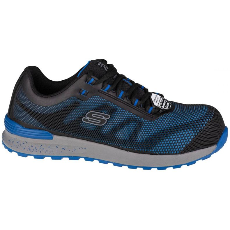 Skechers Bulklin-Lyndale W 77180EC-BLU Skor svart blå