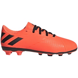 Adidas Nemeziz 19.4 FxG Jr EH0507 fotbollsskor mångfärgad orange