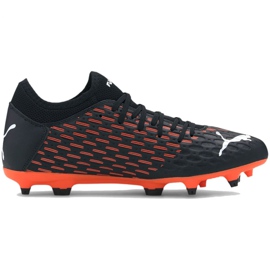 Puma Future 6.4 Fg Ag M 106195 01 fotbollsskor blå, svart, orange svart