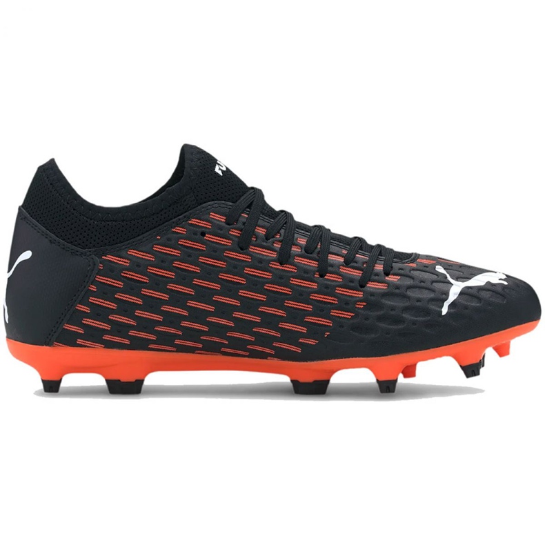 Puma Future 6.4 Fg Ag M 106195 01 fotbollsskor blå, svart, orange svart
