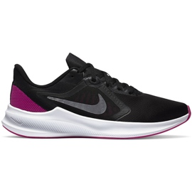 Nike Downshifter 10 damskor svart och rosa CI9984 004