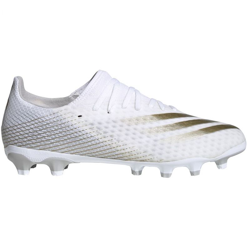 Adidas X Ghosted.3 Mg M FW3543 fotbollsskor vitt guld gyllene
