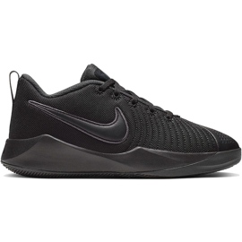 Nike Team Hustle Quick 2 svarta skor för barn AT5298 001