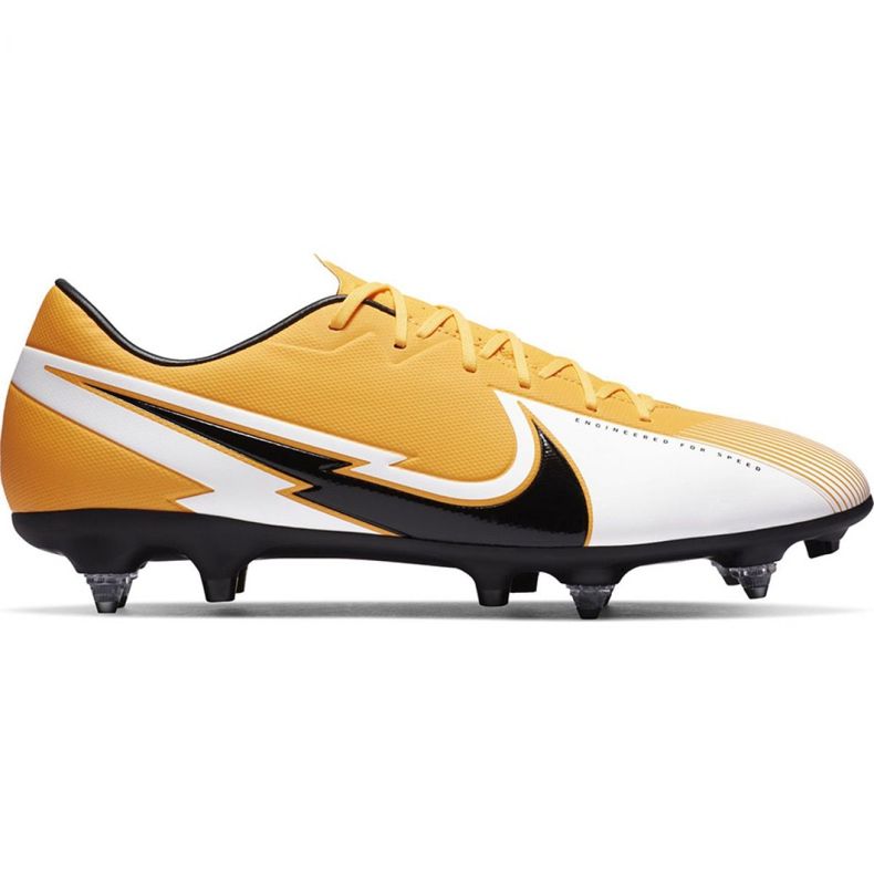 Nike Mercurial Vapor 13 Academy SG-Pro Ac M BQ9142 801 fotbollsskor mångfärgad gul