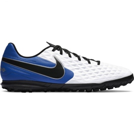 Nike Tiempo Legend 8 Club Tf M AT6109 104 fotbollsskor svart, blå, vit vit