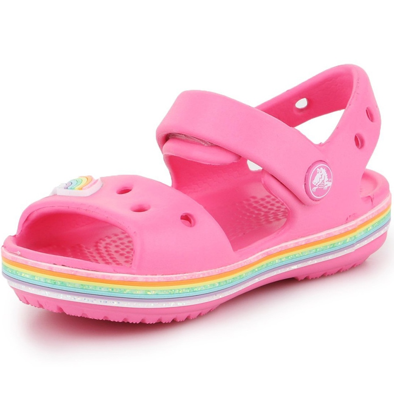 Crocs sandaler för barn Crocband Imagination Sandal Ps pink 206 145 669 rosa