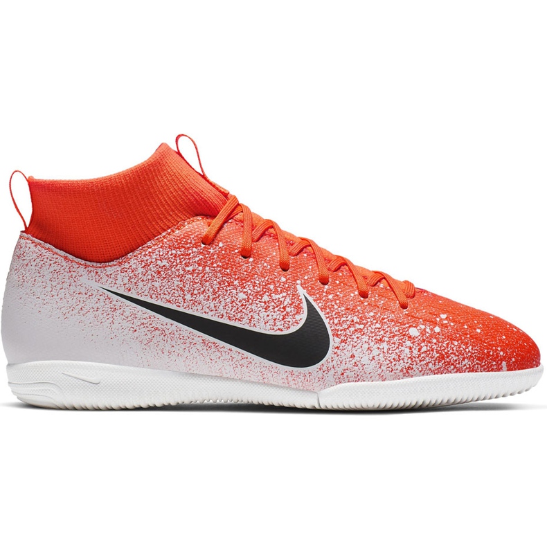 Nike Mercurial Superfly X 6 Academy Ic Jr AH7343 801 fotbollsskor mångfärgad orange