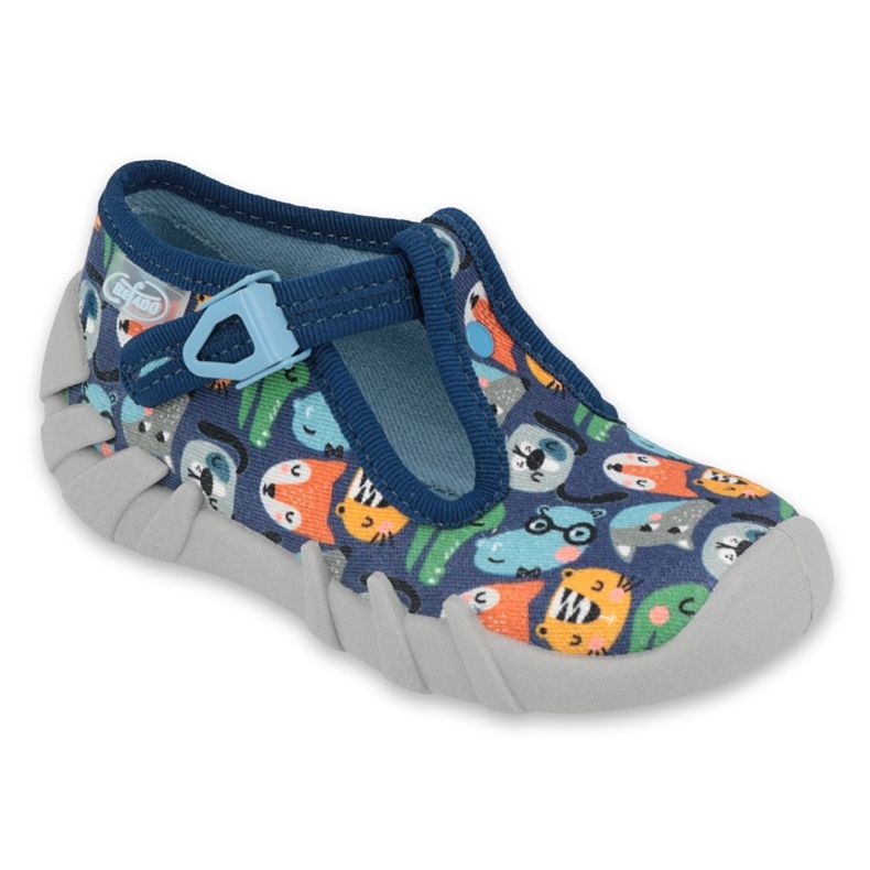 Befado barnskor 110P391 marinblå mångfärgad