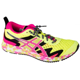Asics Gel-Noosa Tri 12 W 1012A578-751 svart rosa gul